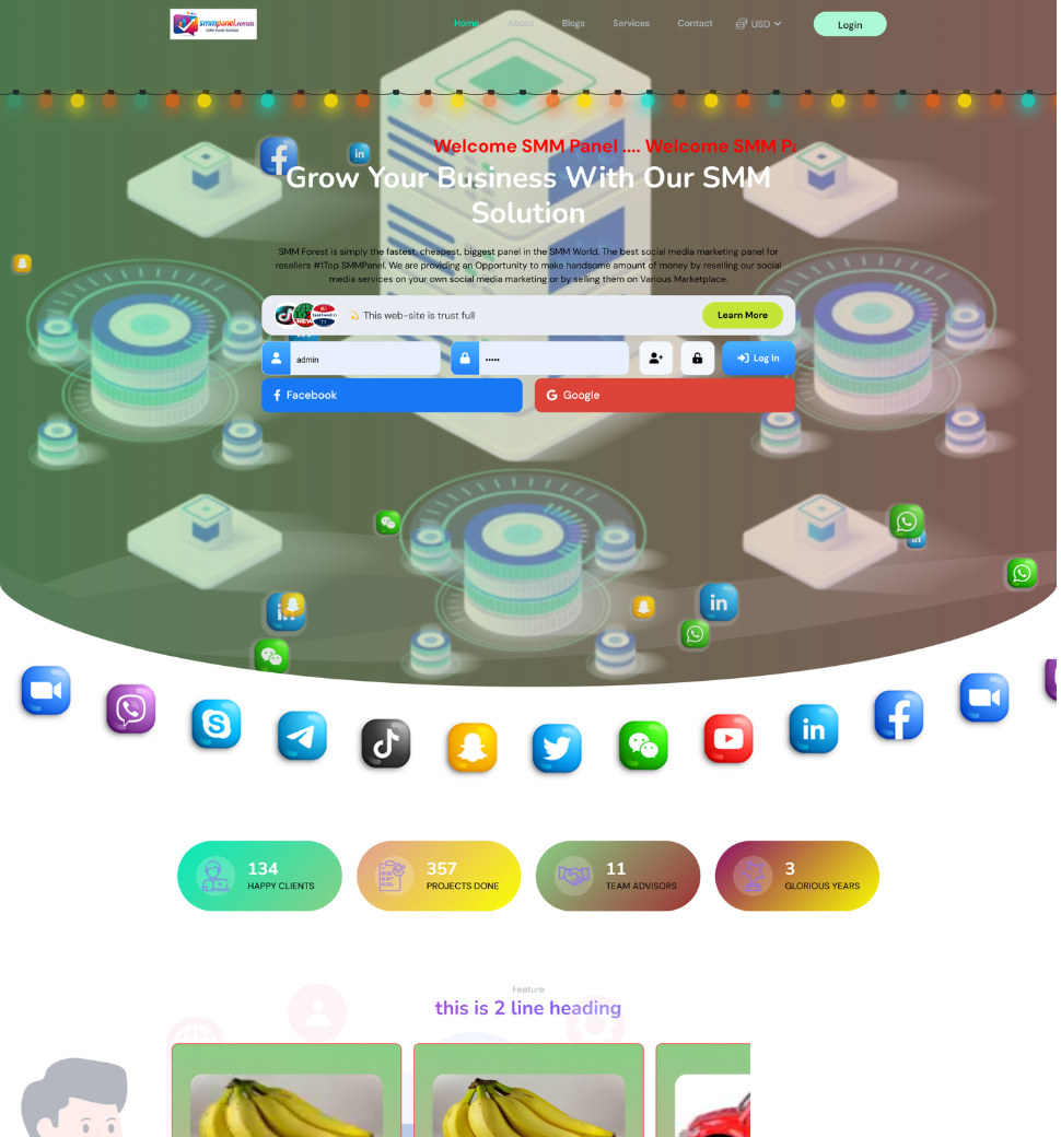 Extreme SMM Panel Complete Website